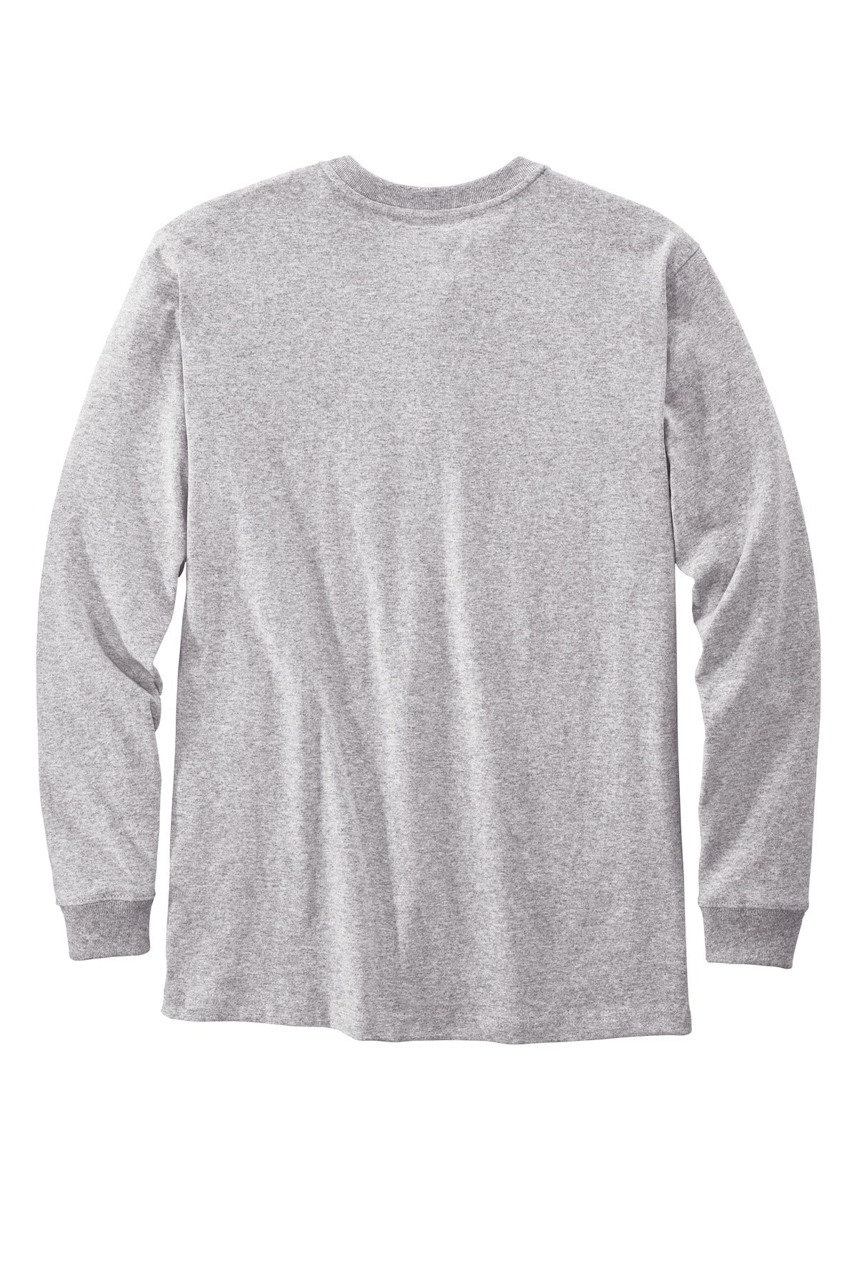 Carhartt Long Sleeve Henley T-Shirt - Heather Grey