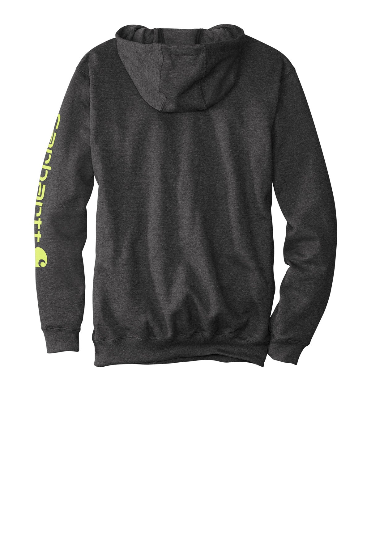 Carhartt Midweight Hooded Logo Sweatshirt - Carbon Heather