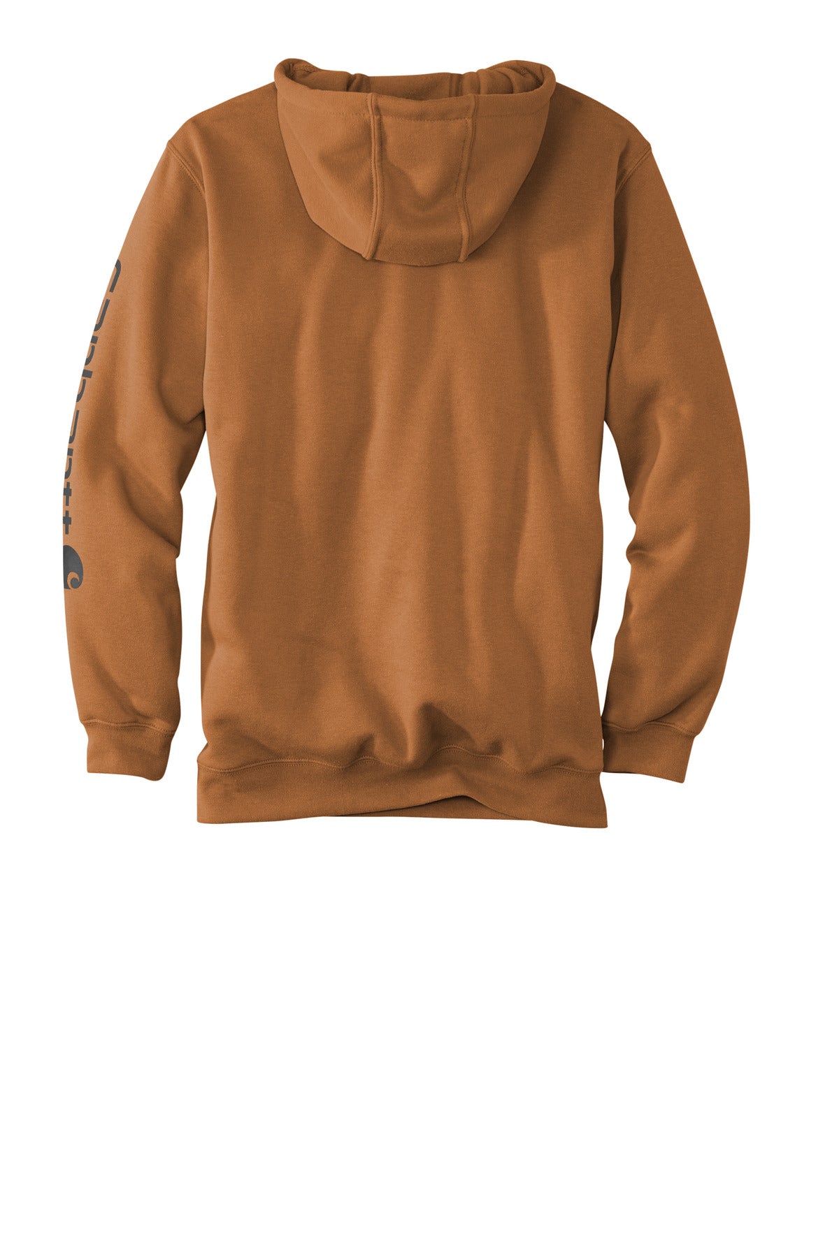 Carhartt Midweight Hooded Logo Sweatshirt - Carhartt Brown