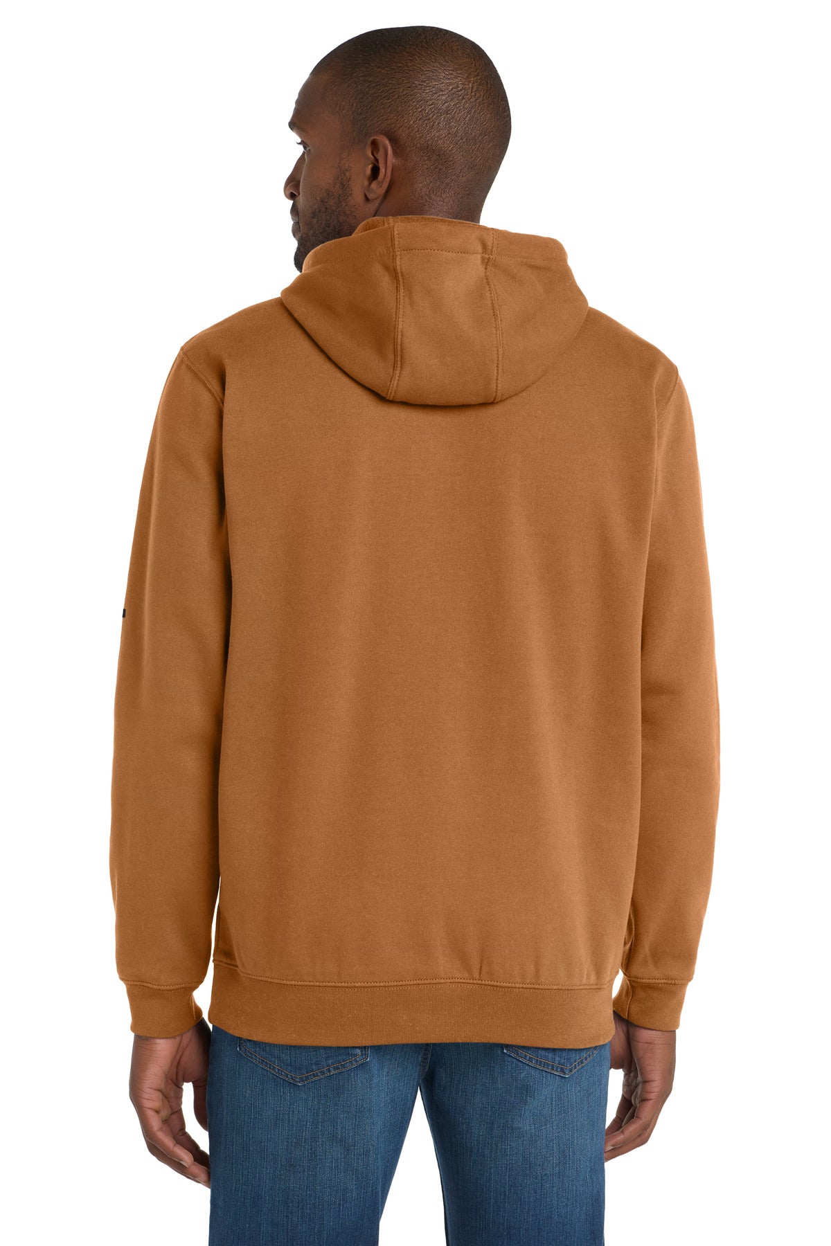 Carhartt Midweight Hooded Logo Sweatshirt - Carhartt Brown