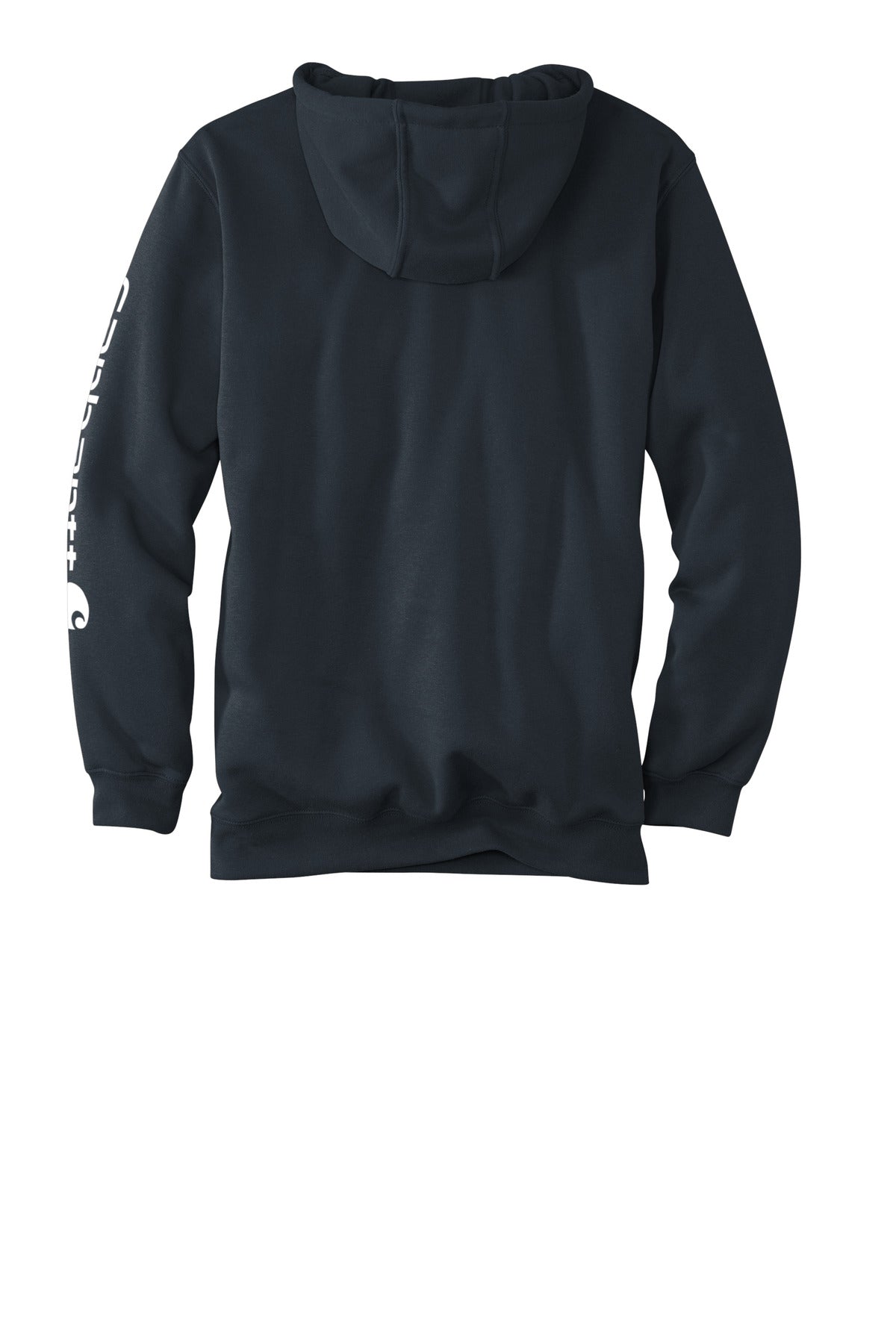 Carhartt Midweight Hooded Logo Sweatshirt - New Navy