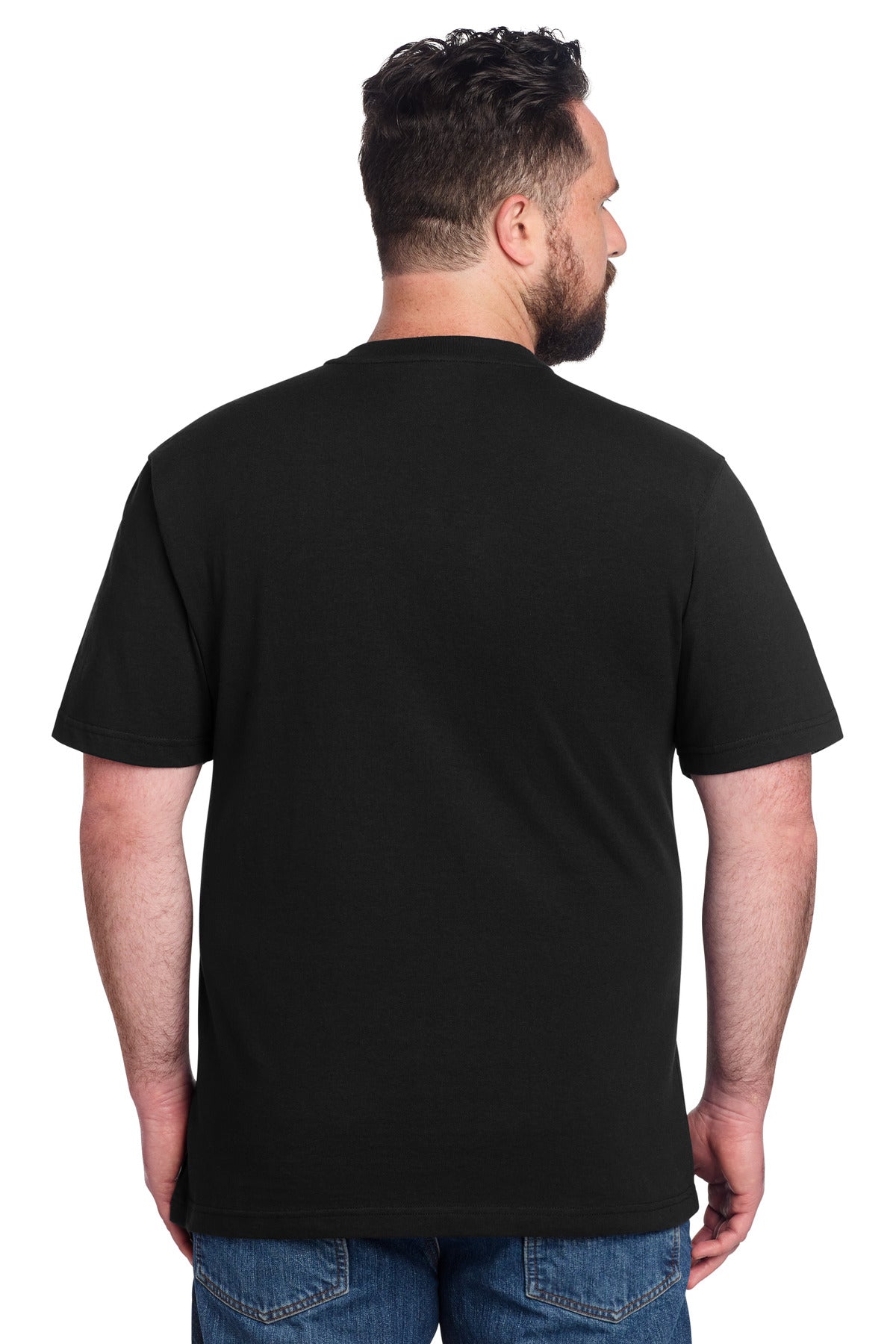 Carhartt Short Sleeve Henley T-Shirt - Black