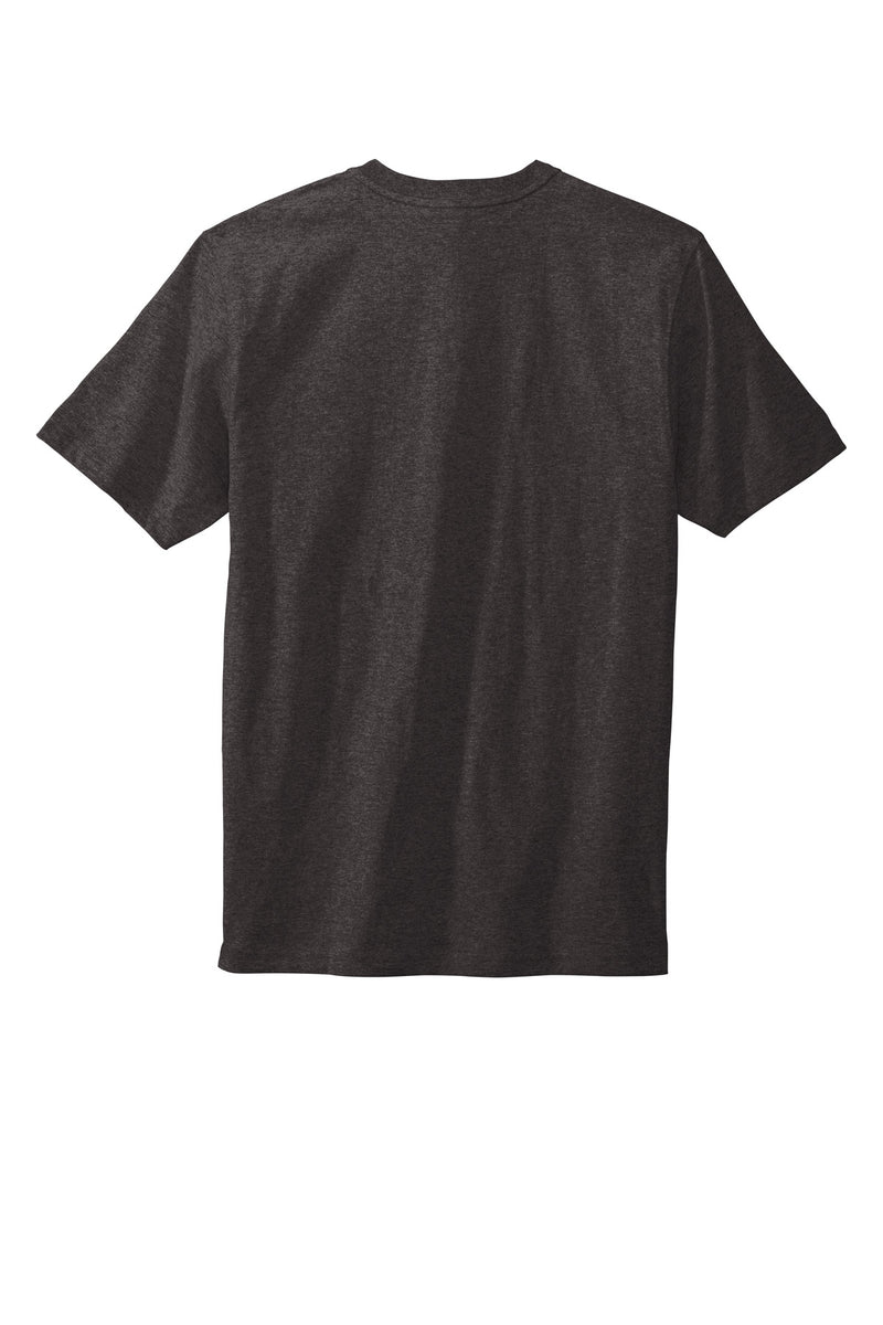Carhartt Short Sleeve Henley T-Shirt - Carbon Heather