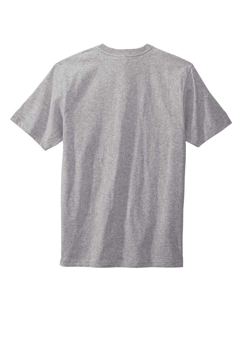 Carhartt Short Sleeve Henley T-Shirt - Heather Grey