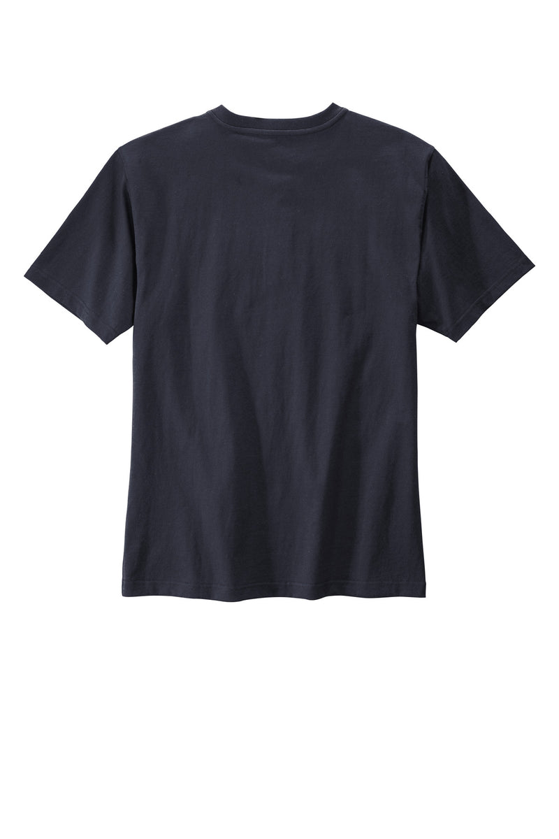 Carhartt Short Sleeve Henley T-Shirt - Navy