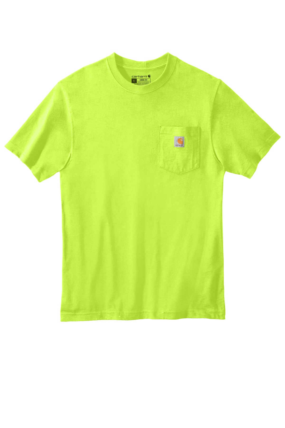 Carhartt Workwear Pocket Short Sleeve T-Shirt - Brite Lime