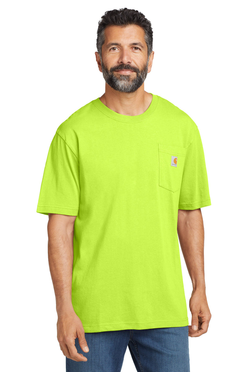 Carhartt Workwear Pocket Short Sleeve T-Shirt - Brite Lime