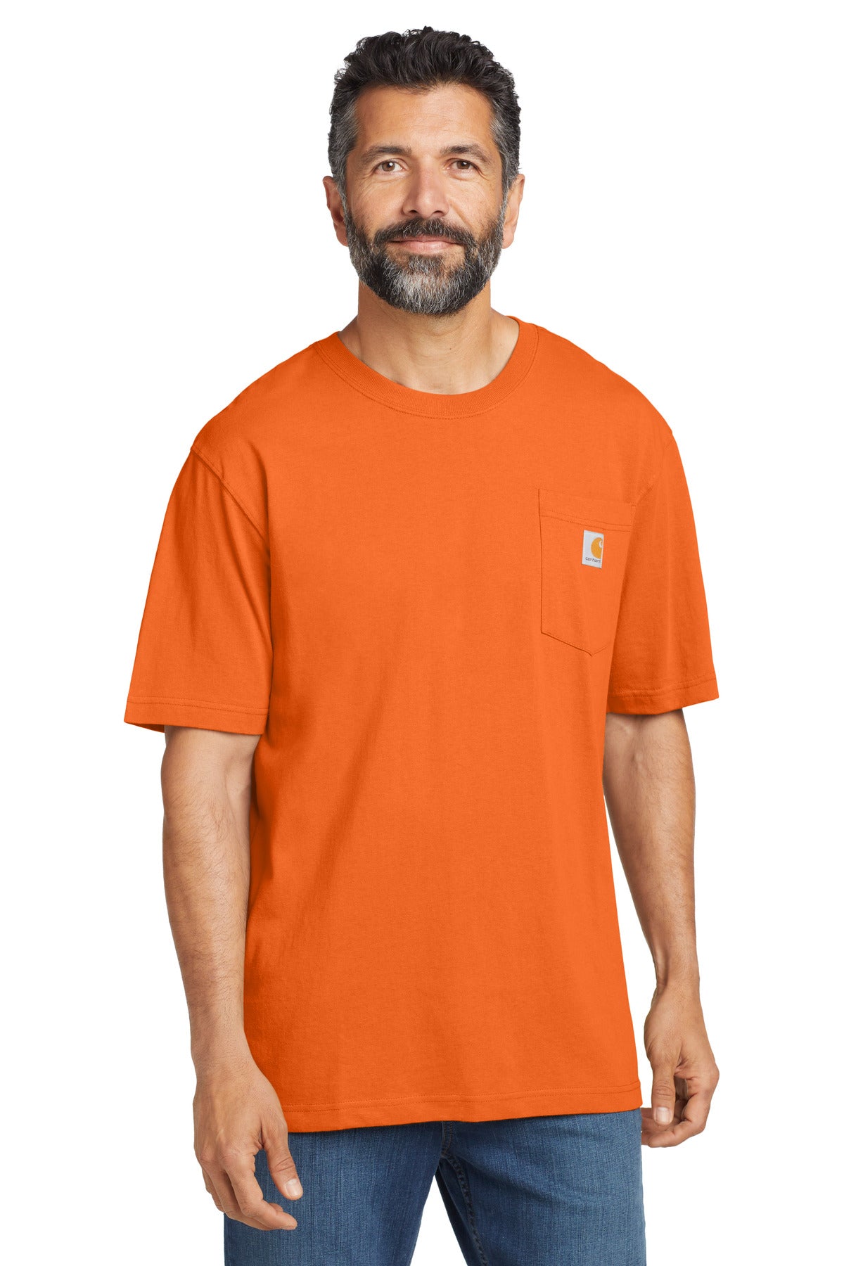Carhartt Workwear Pocket Short Sleeve T-Shirt - Brite Orange