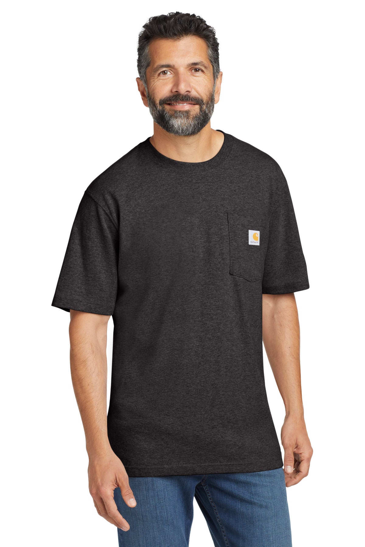 Carhartt Workwear Pocket Short Sleeve T-Shirt - Carbon Heather