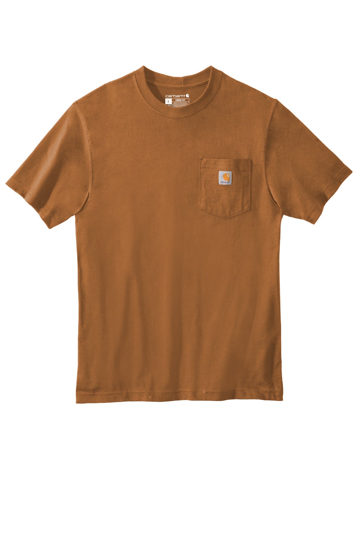 Carhartt Workwear Pocket Short Sleeve T-Shirt - Carhartt Brown