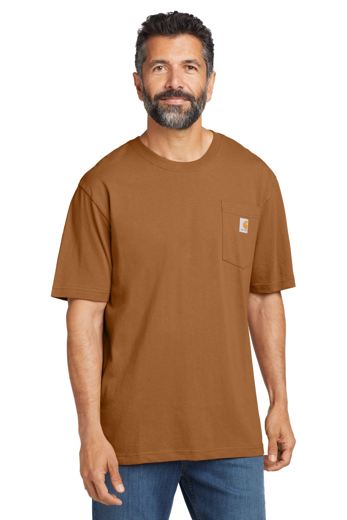 Carhartt Workwear Pocket Short Sleeve T-Shirt - Carhartt Brown