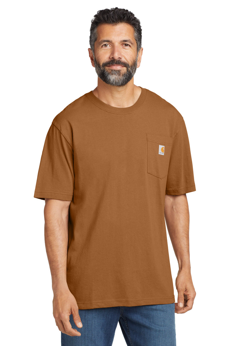 Carhartt Workwear Pocket Short Sleeve T-Shirt - Carhartt Brown