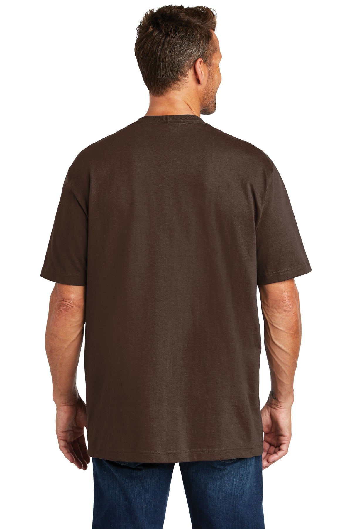 Carhartt Workwear Pocket Short Sleeve T-Shirt - Dark Brown