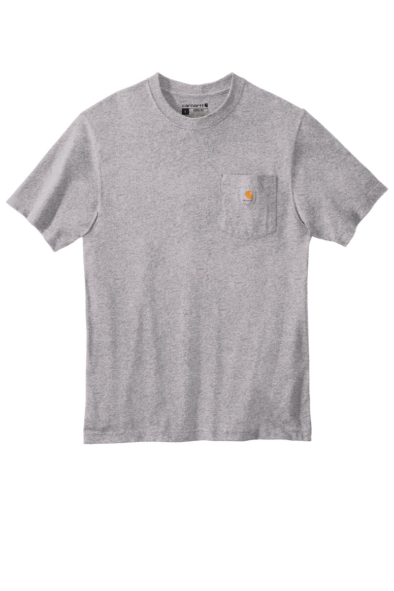 Carhartt Workwear Pocket Short Sleeve T-Shirt - Heather Grey