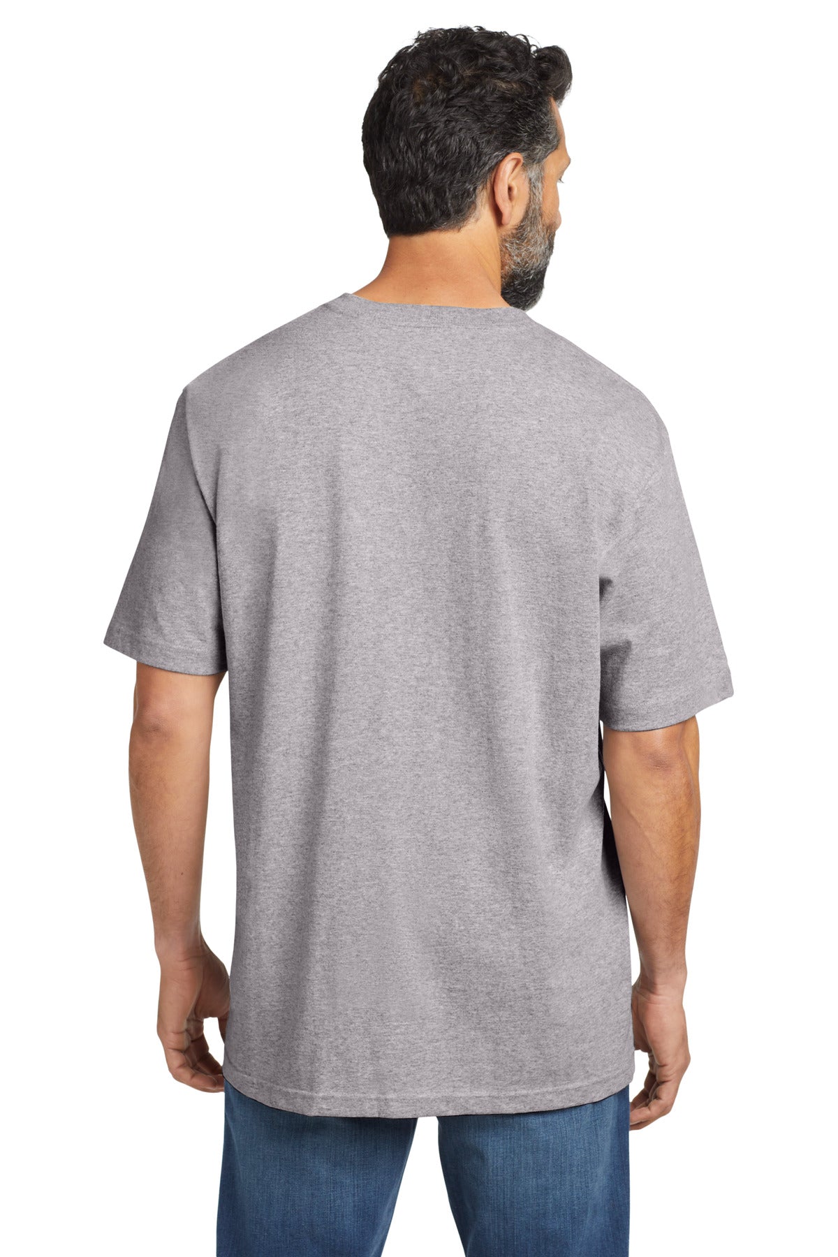 Carhartt Workwear Pocket Short Sleeve T-Shirt - Heather Grey
