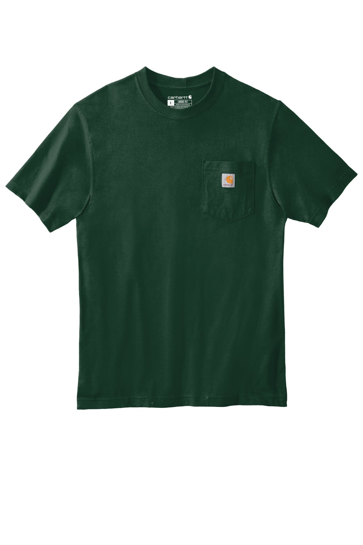 Carhartt Workwear Pocket Short Sleeve T-Shirt - Hunter Green