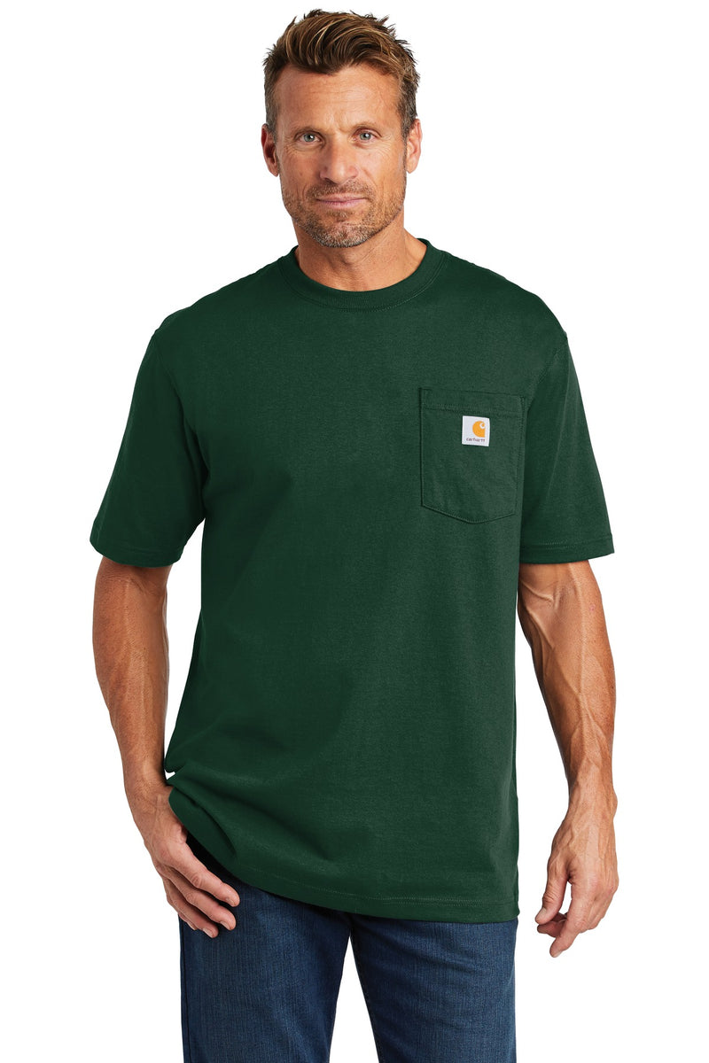 Carhartt Workwear Pocket Short Sleeve T-Shirt - Hunter Green