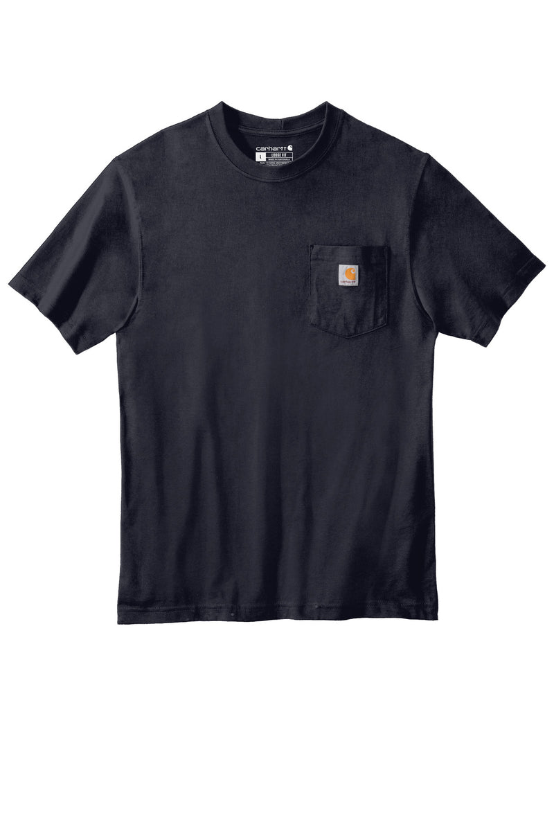 Carhartt Workwear Pocket Short Sleeve T-Shirt - Navy