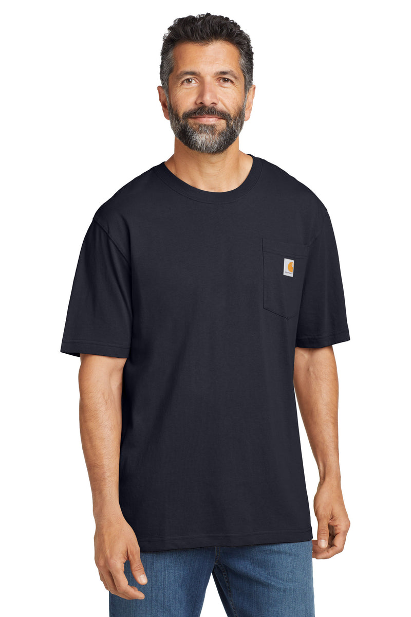 Carhartt Workwear Pocket Short Sleeve T-Shirt - Navy