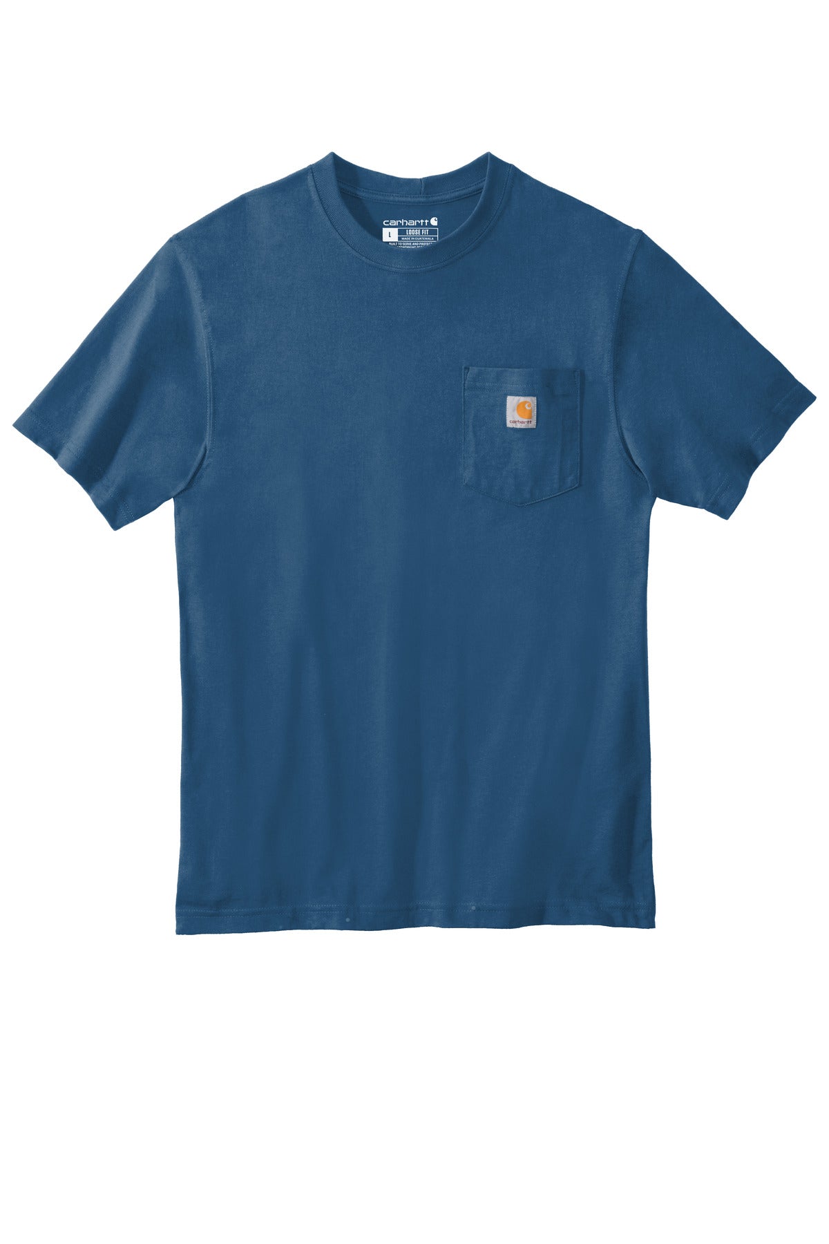 Carhartt Workwear Pocket Short Sleeve T-Shirt - Stream Blue