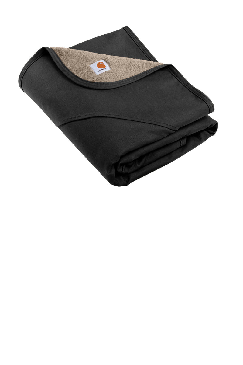 Carhartt Firm Duck Sherpa-Lined Blanket - Black