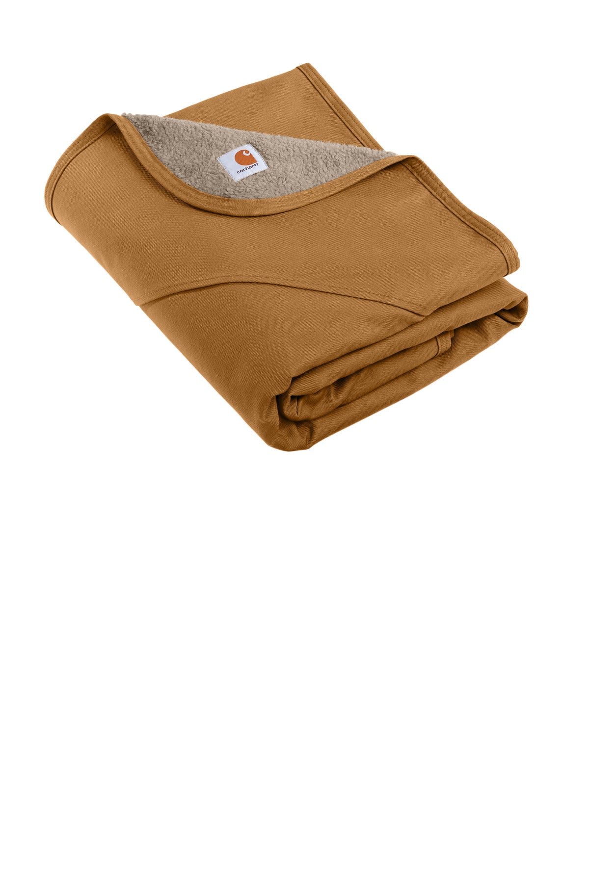 Carhartt Firm Duck Sherpa-Lined Blanket - Carhartt Brown