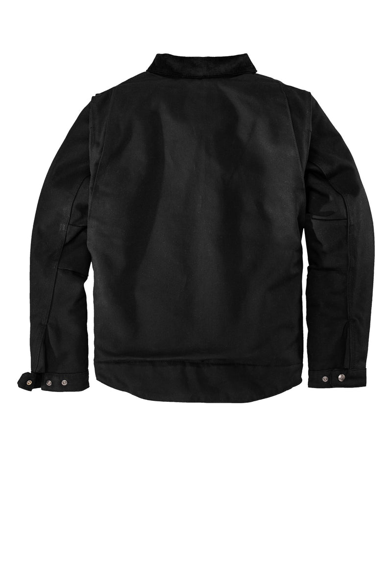 Carhartt Tall Duck Detroit Jacket - Black
