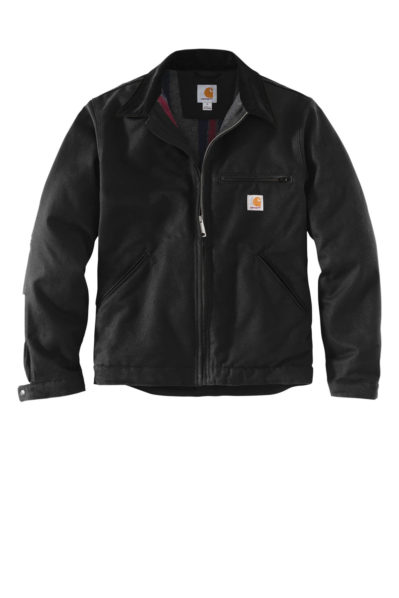 Carhartt Tall Duck Detroit Jacket - Black