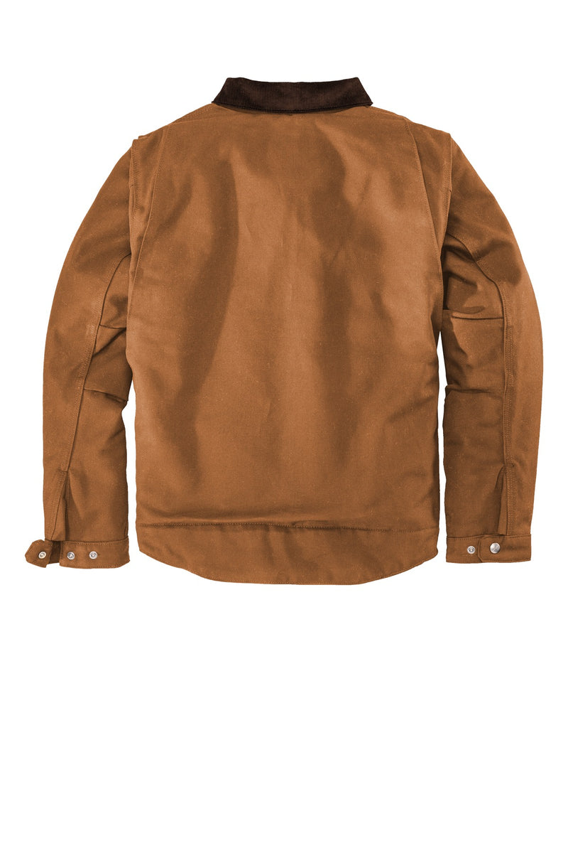 Carhartt Tall Duck Detroit Jacket - Carhartt Brown