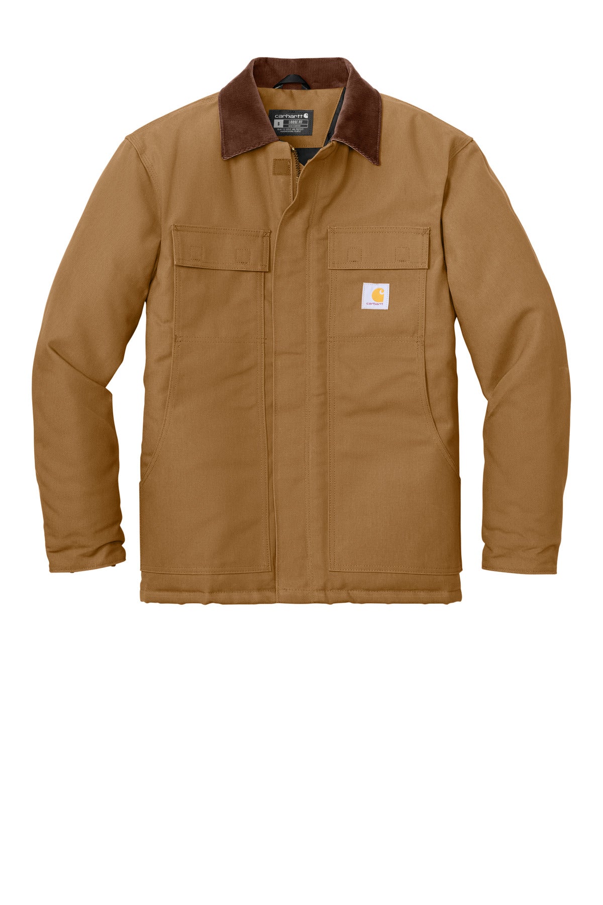 Carhartt Tall Duck Traditional Coat - Carhartt Brown