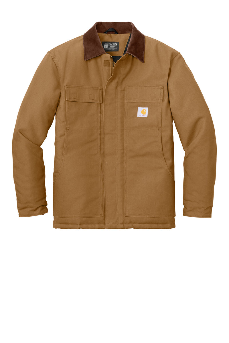Carhartt Tall Duck Traditional Coat - Carhartt Brown