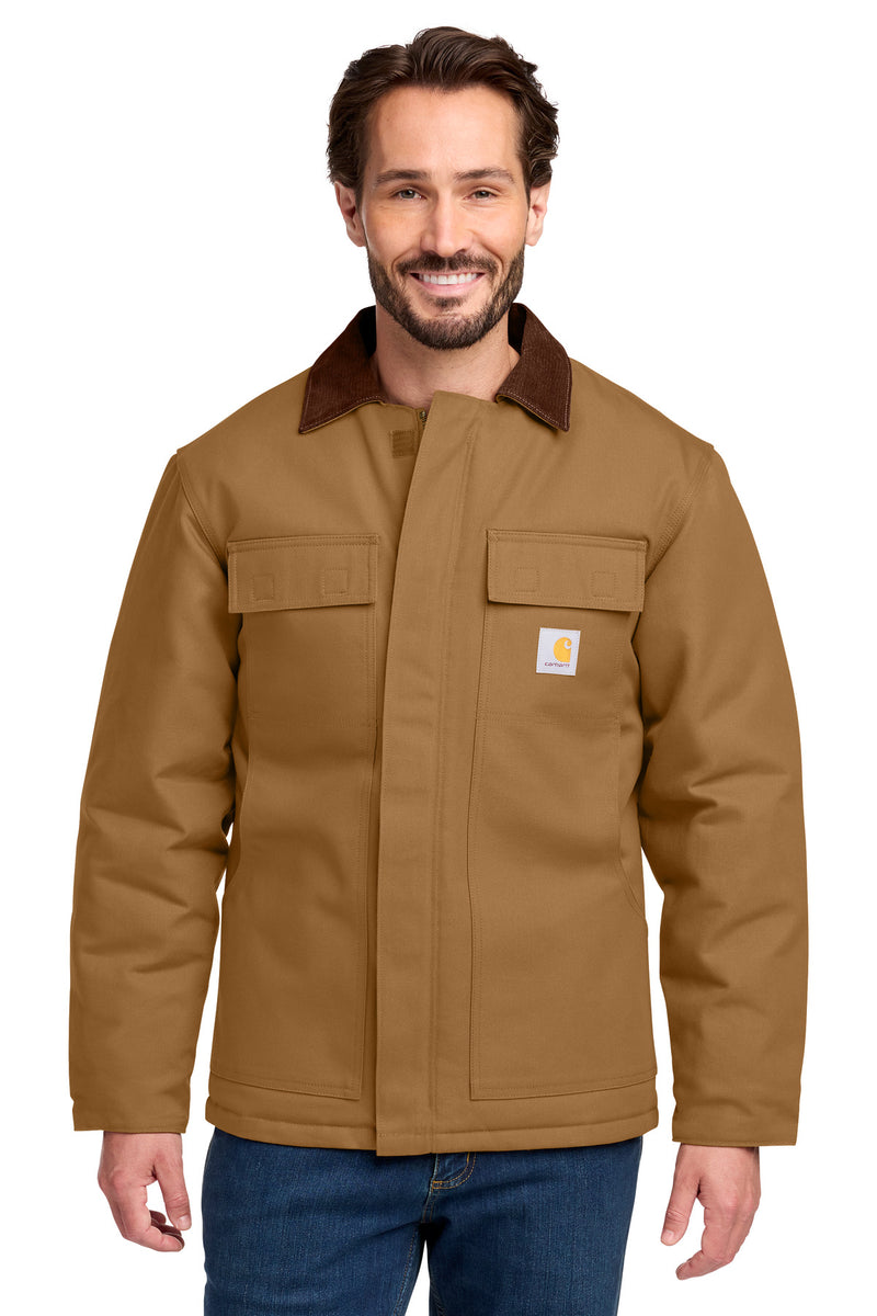 Carhartt Tall Duck Traditional Coat - Carhartt Brown
