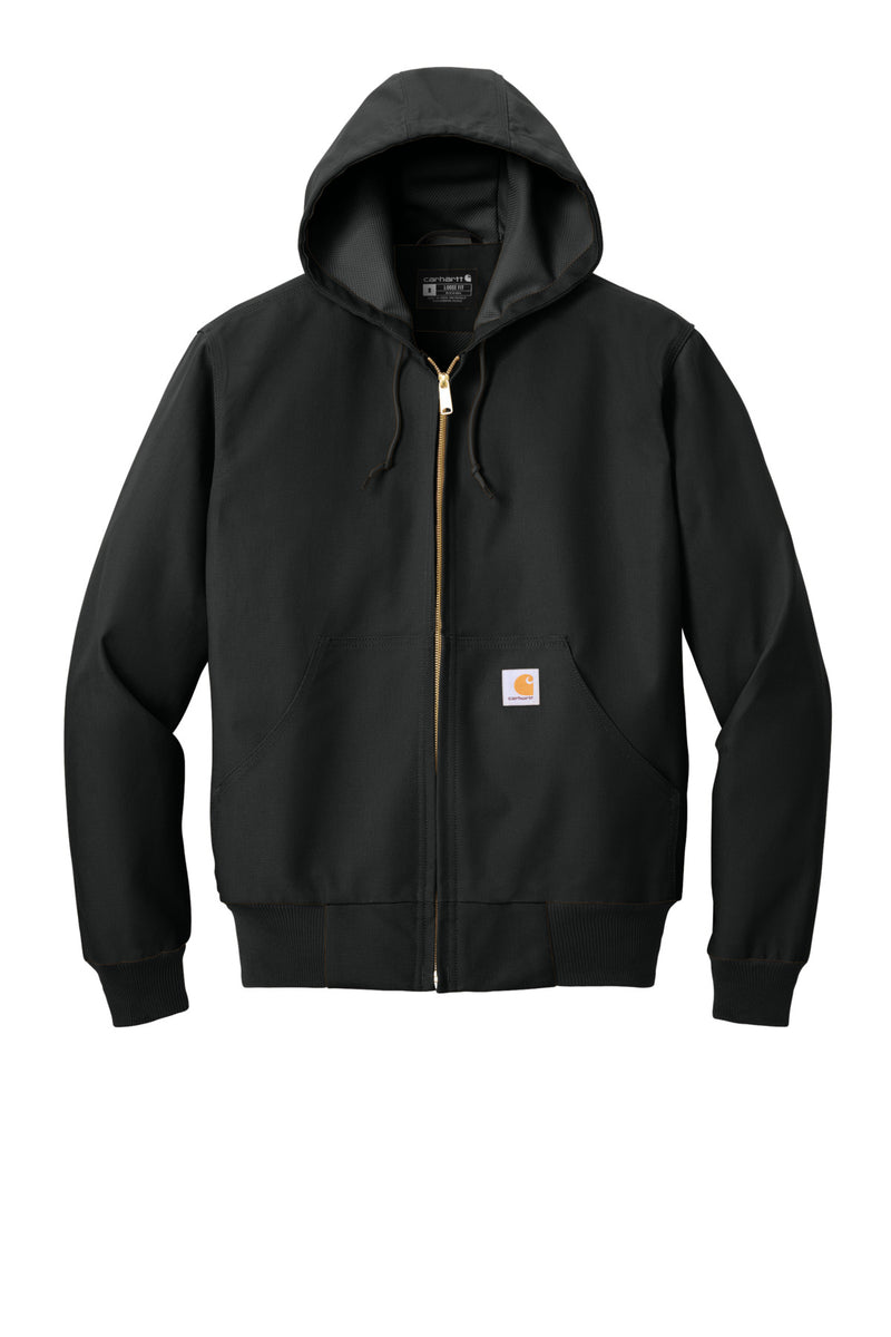 Carhartt Tall Thermal-Lined Duck Active Jac - Black
