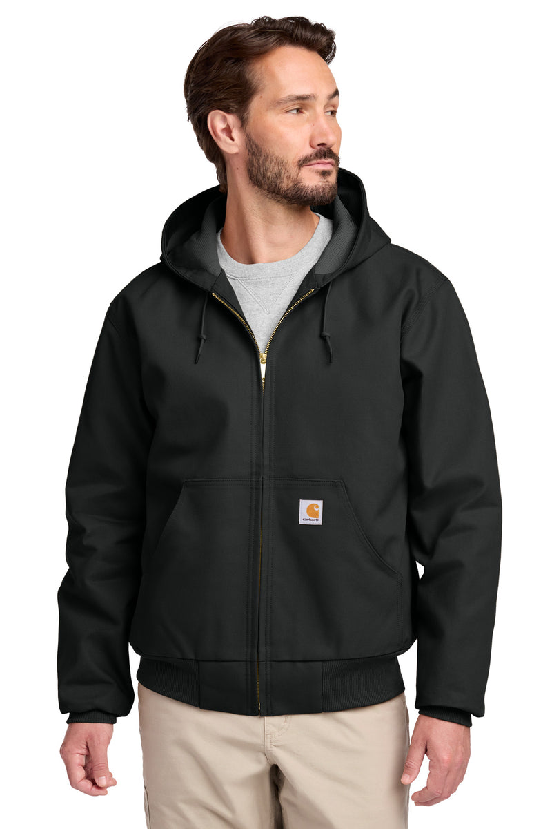 Carhartt Tall Thermal-Lined Duck Active Jac - Black