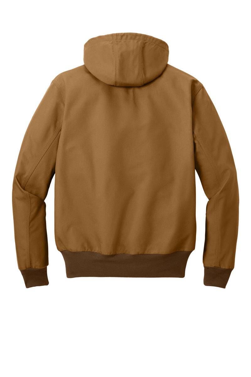 Carhartt Tall Thermal-Lined Duck Active Jac - Carhartt Brown