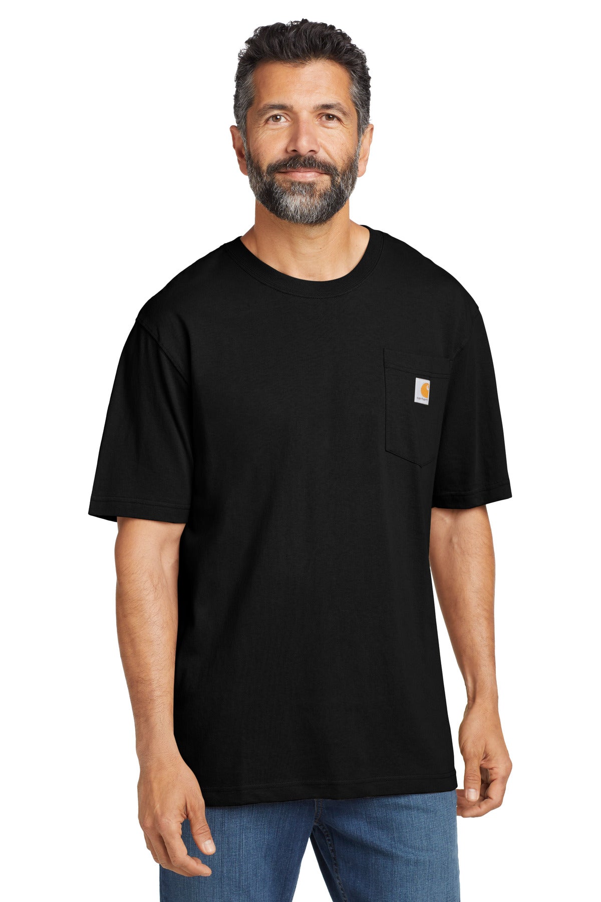Carhartt Tall Workwear Pocket Short Sleeve T-Shirt - Black
