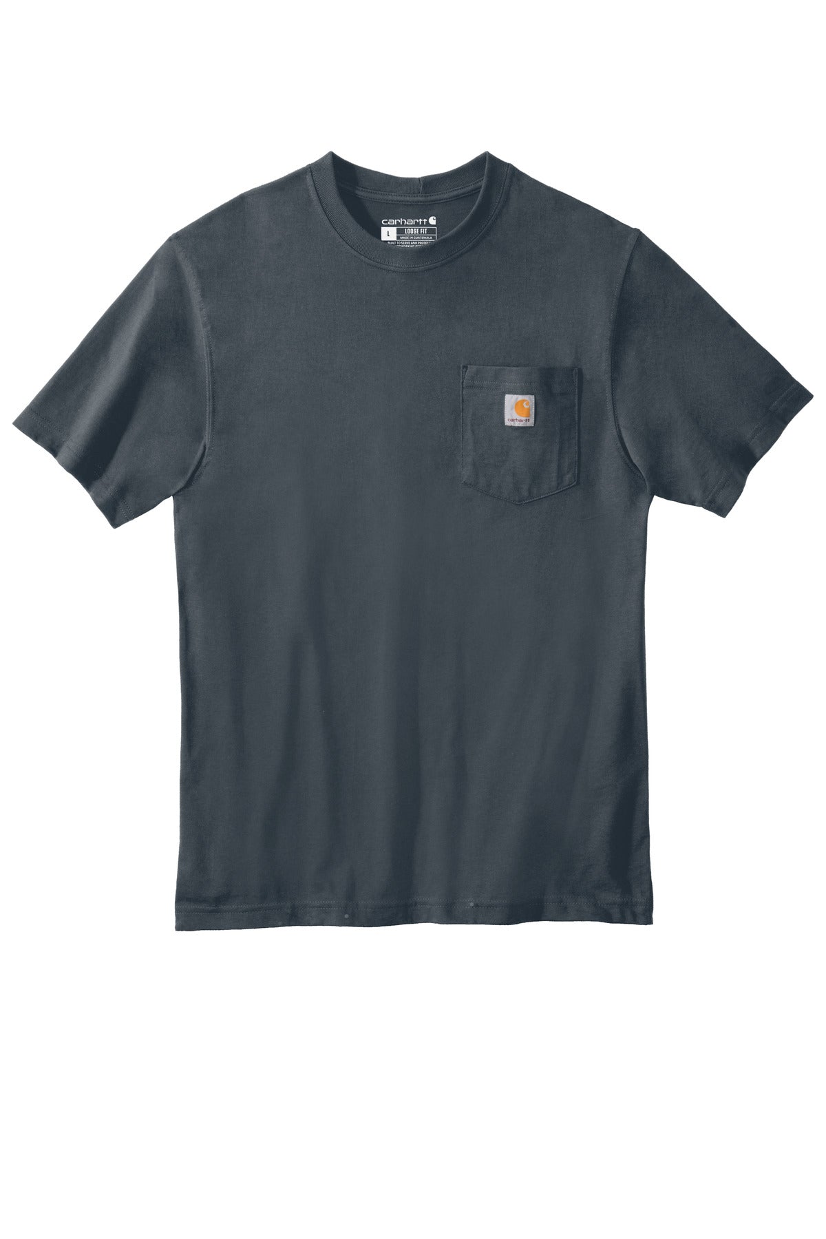 Carhartt Tall Workwear Pocket Short Sleeve T-Shirt - Bluestone