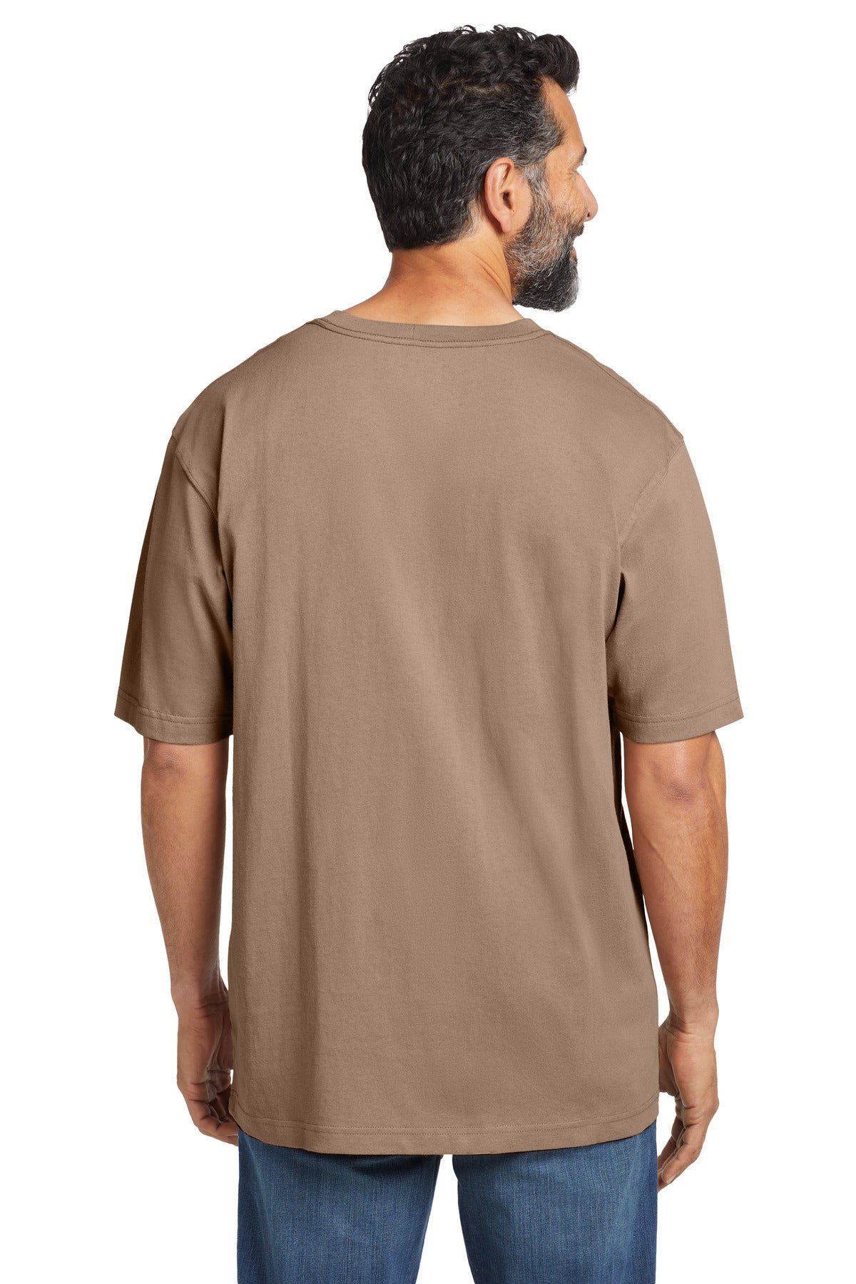 Carhartt Tall Workwear Pocket Short Sleeve T-Shirt - Desert