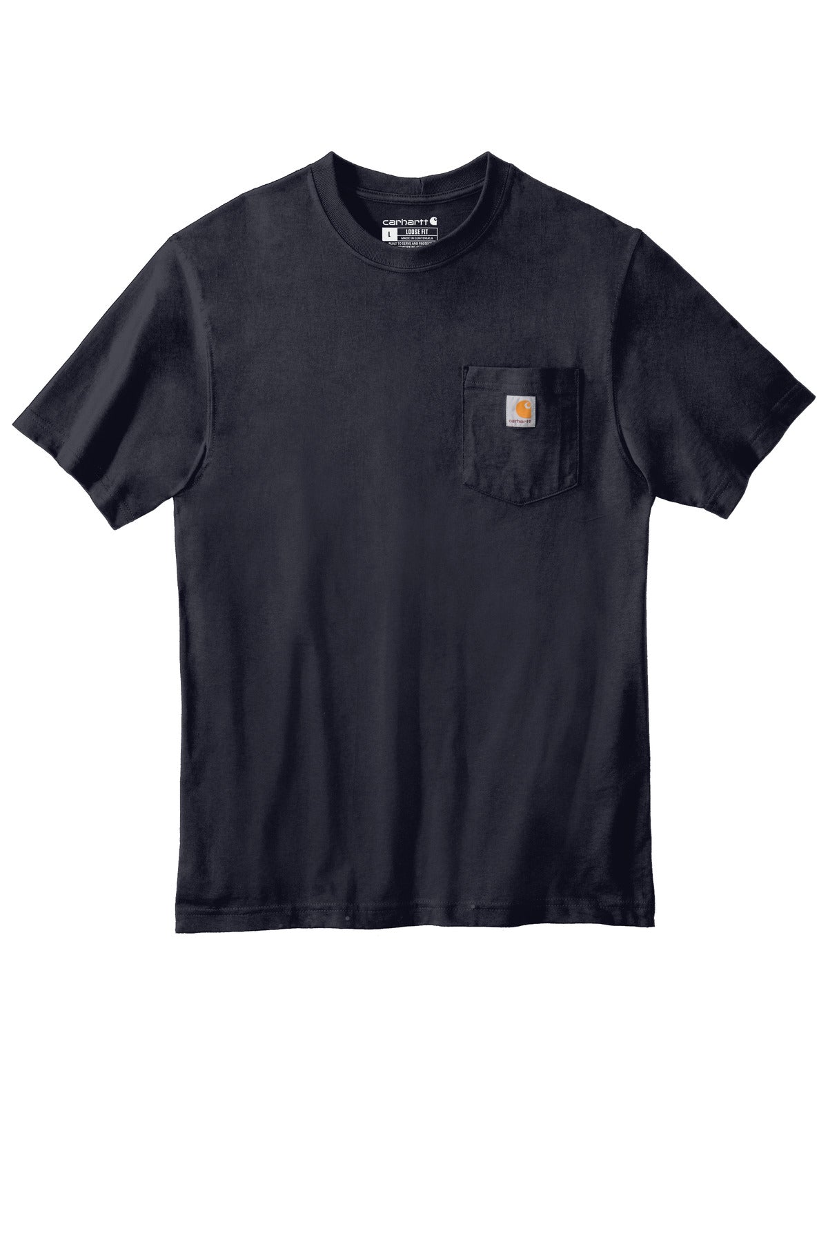 Carhartt Tall Workwear Pocket Short Sleeve T-Shirt - Navy