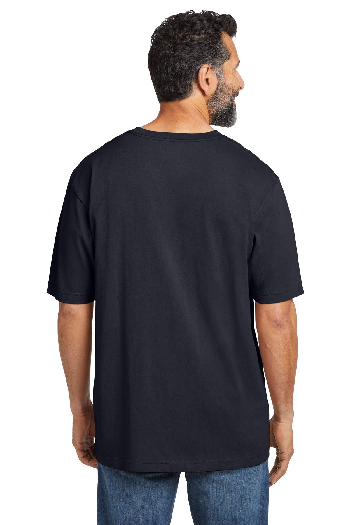 Carhartt Tall Workwear Pocket Short Sleeve T-Shirt - Navy