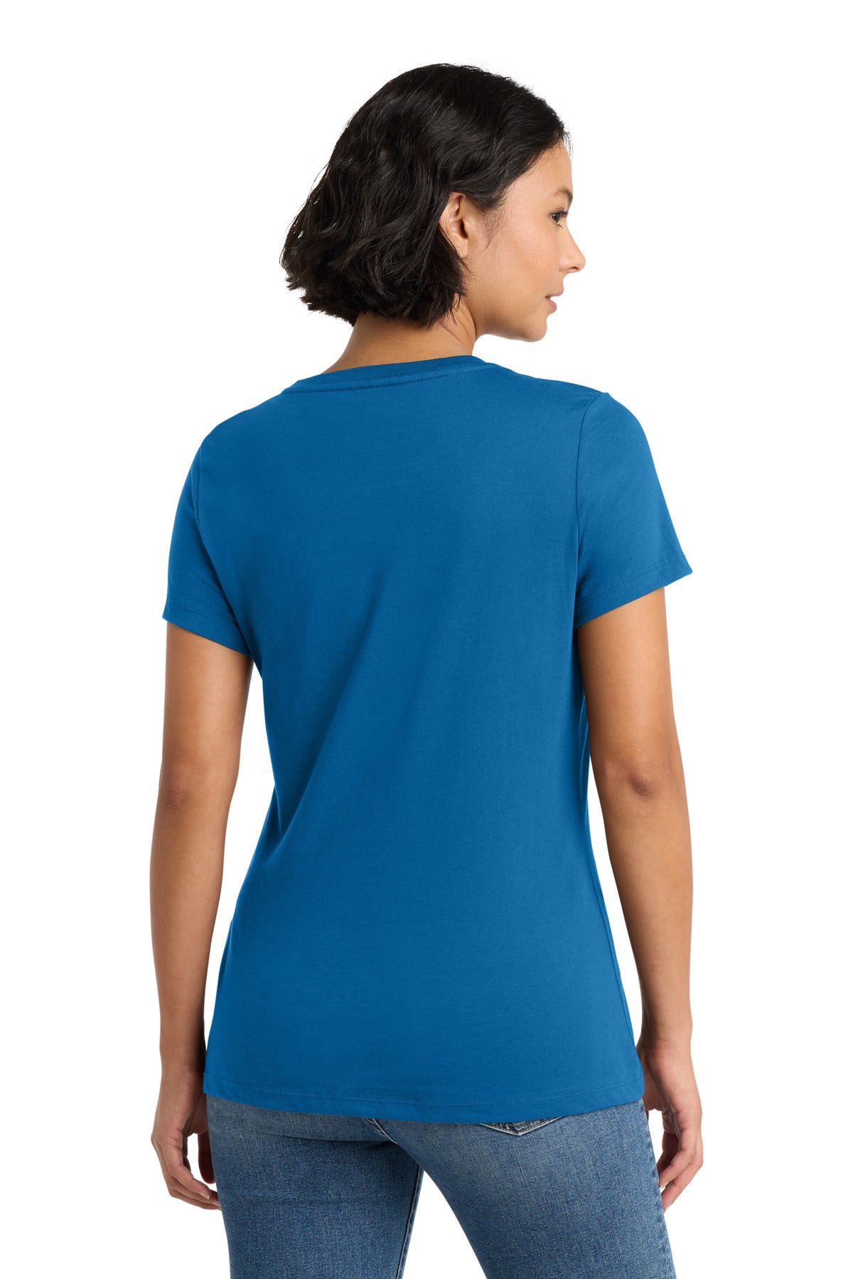 District Women's Perfect WeightTee - Bright Blue