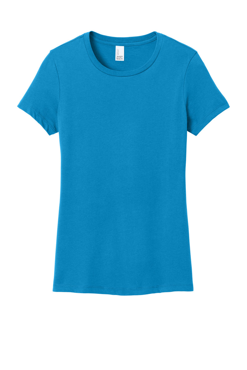 District Women's Perfect WeightTee - Bright Turquoise