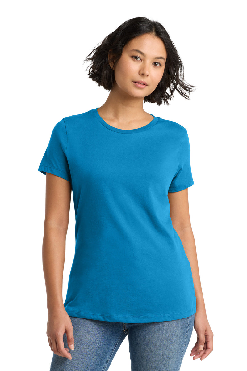 District Women's Perfect WeightTee - Bright Turquoise