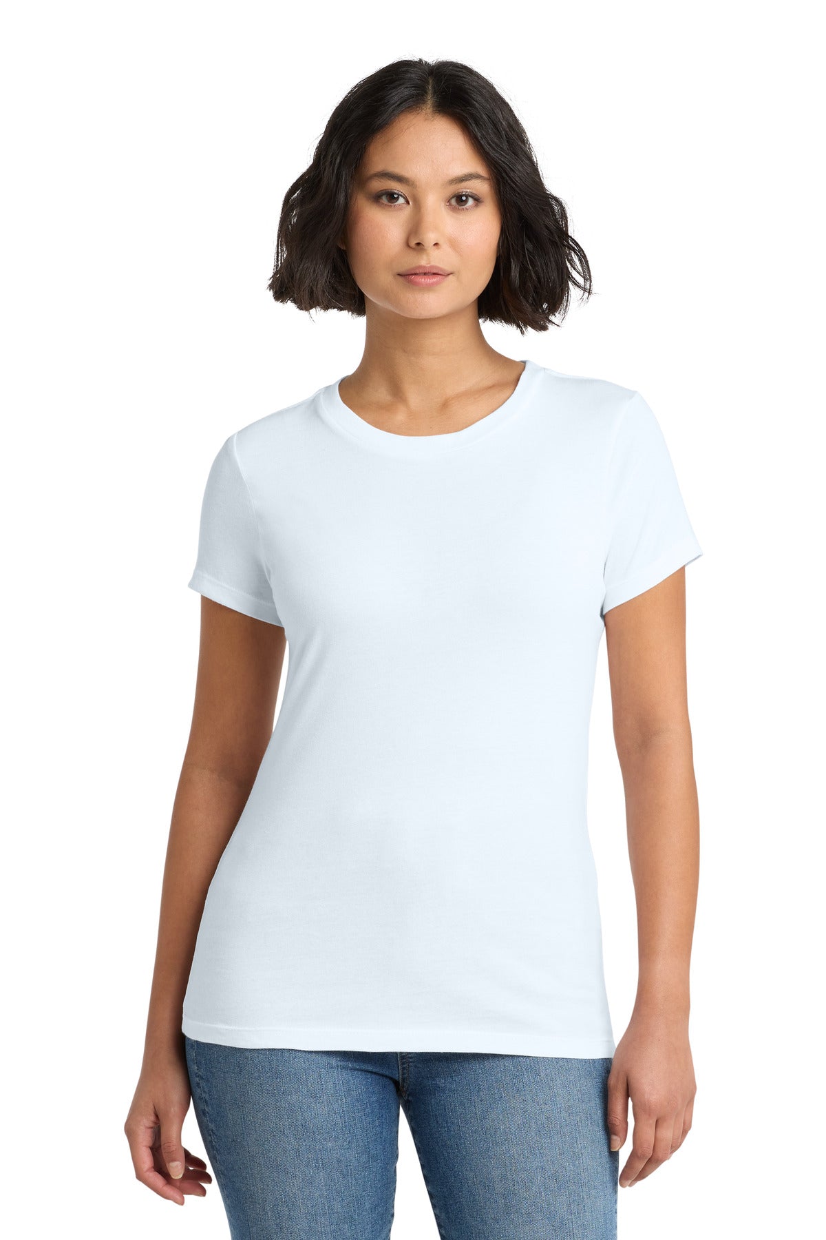 District Women's Perfect WeightTee - Bright White