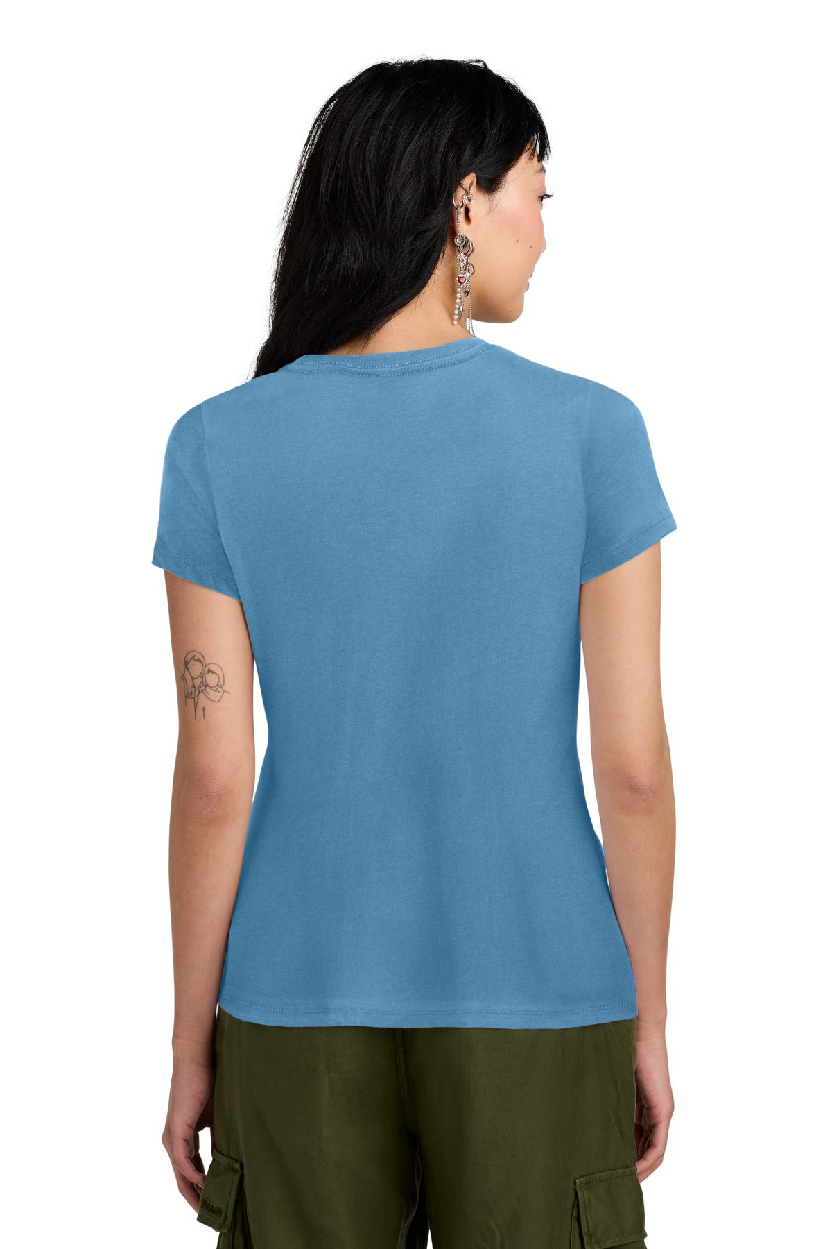 District Women's Perfect WeightTee - Clean Denim