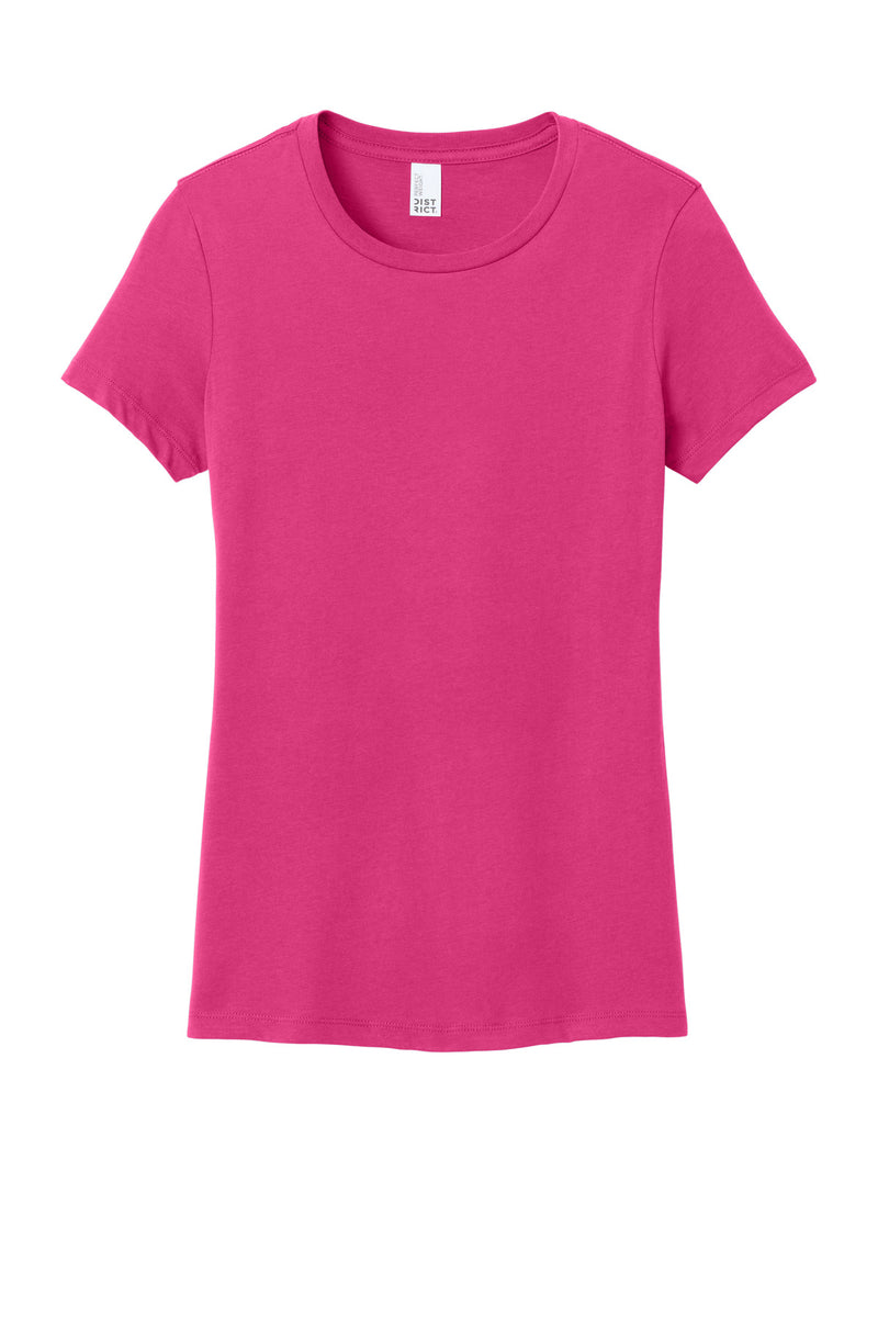District Women's Perfect WeightTee - Dark Fuchsia