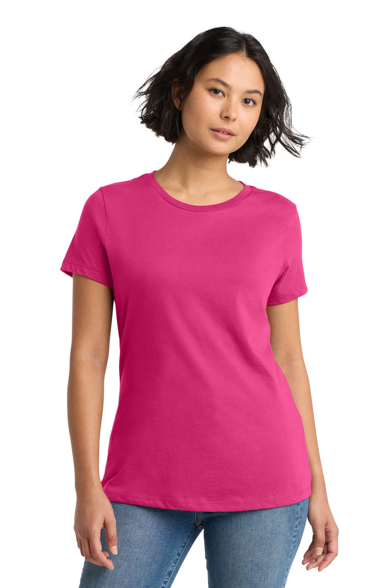 District Women's Perfect WeightTee - Dark Fuchsia