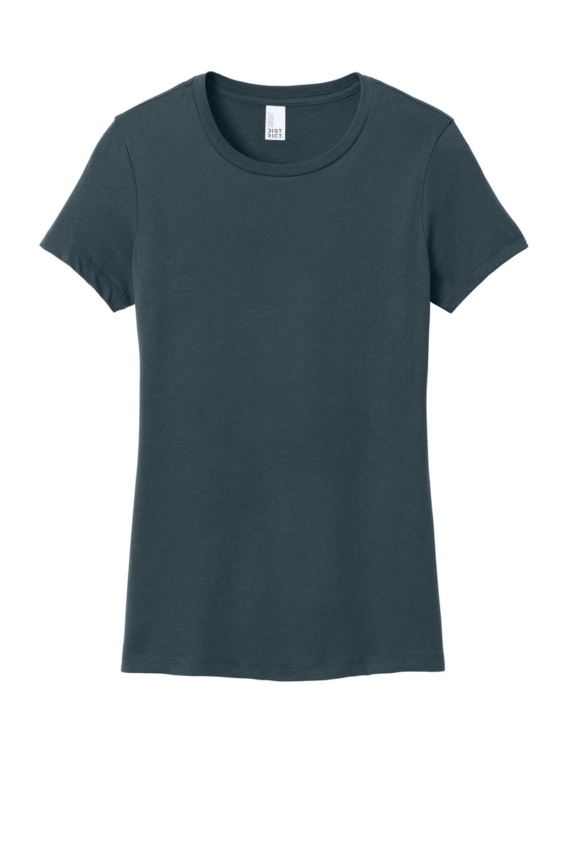 District Women's Perfect WeightTee - Deep Steel Blue