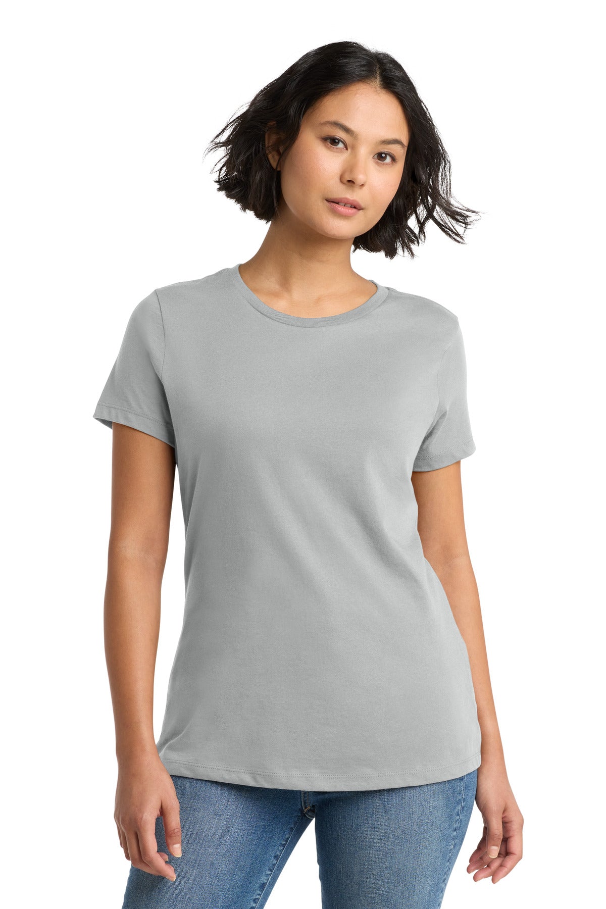 District Women's Perfect WeightTee - Silver