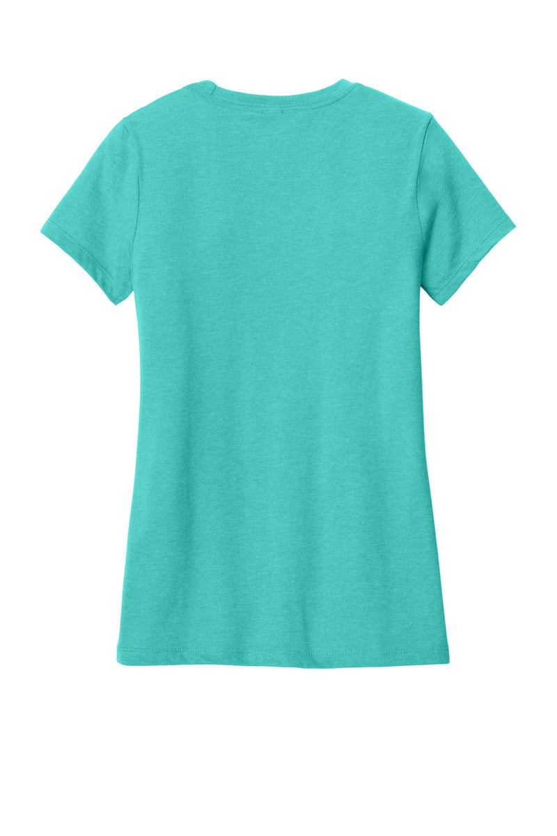 District  Women's Perfect Blend CVC Tee - Aqua Heather